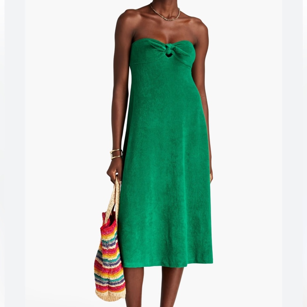 Zimmermann Emerald Green Teddy Dress